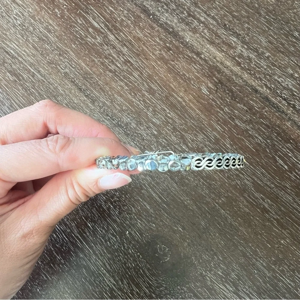 Alex and Ani Silver Indie Spirit Prism Winding Road Bracelet